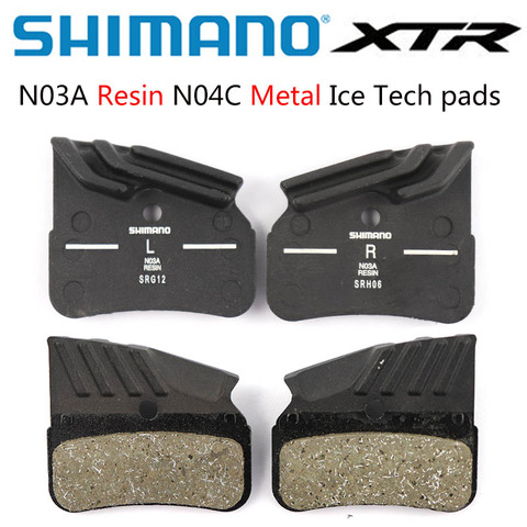 Дисковые Тормозные колодки Shimano XTR N03A Resin N04C Metal Ice Tech Pad MTB Mountain M9120 M7120 M8120, тормозные колодки ► Фото 1/2