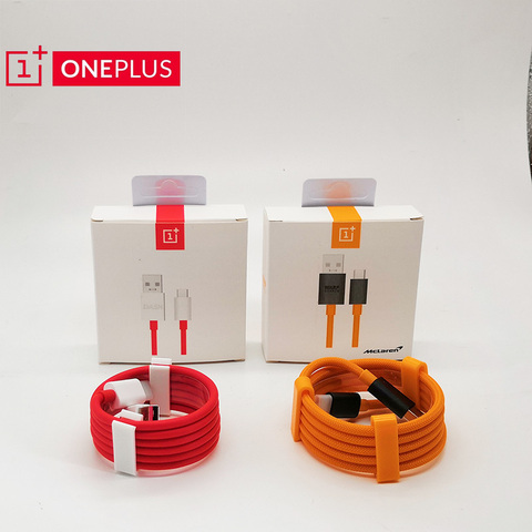 Оригинальный зарядный кабель oneplus 8, 7t, 7 pro, 6T, 6, 5t, 5, 3t, с защитой от деформации, 4A, 6A, Mclaren, для адаптера one plus, кабель 35 см ► Фото 1/6