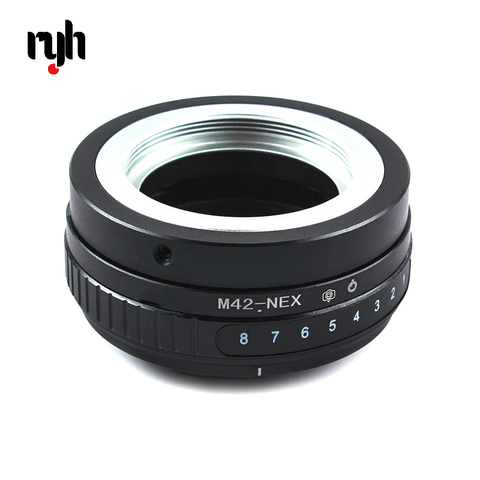 Кольцо-адаптер с переключением угла наклона RYH для объектива M42 для Sony NEX E Mount Camera ILCE-7 A7S A7R II A5100 ► Фото 1/6