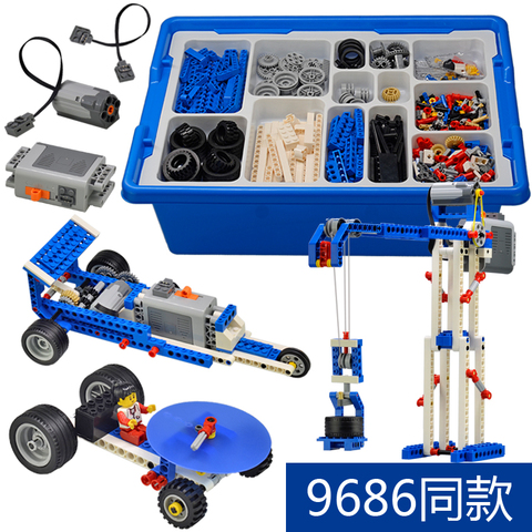 9686 Technic parts multi Technology MOC Parts Educational schools Learning Building Blocks power function Set для детей ► Фото 1/6