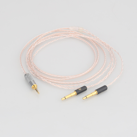 8-жильный Сменный кабель для наушников Audiocrast, кабель для аудио-обновления для наушников Meze 99 Classics/Focus Elear ► Фото 1/6
