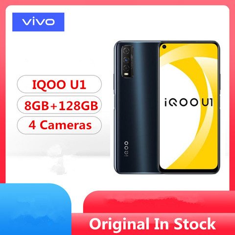 Vivo IQOO U1 смартфон с 5,5-дюймовым дисплеем, процессором Snapdragon 720G, Android 10,0, 6,53x128, ОЗУ 8 Гб, ПЗУ ГБ, 48 МП ► Фото 1/6
