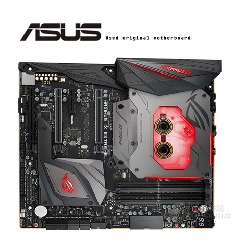 Для Asus ROG Maximus IX Extreme, оригинальная б/у настольная Intel Z270 Z270M DDR4 материнская плата LGA 1151 i7/i5/i3 USB3.0 SATA3 ► Фото 1/1