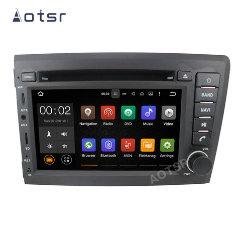 AOTSR 2 Din Автомобильный Радио в машине Android 9 для VOLVO S60 V70 XC70 XC90 2000 2001 2002 2003 2004 GPS навигации 2Din авто ► Фото 1/6