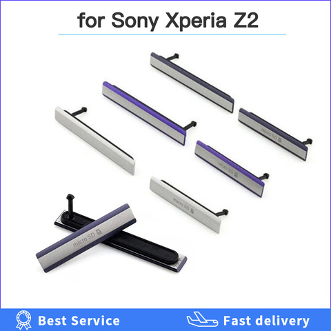 Пылезащитный чехол с гнездом для карты Micro SD USB + SIM для Sony Xperia Z2 L50W D6503 D6502 D6543 пылезащитный чехол ► Фото 1/5