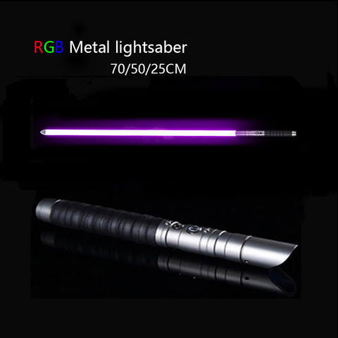 RGB световой меч игрушки меч Kpop Lightstick Brinquedos Sabre Laser Juguetes светящаяся металлическая Zabawki De Luz ► Фото 1/6