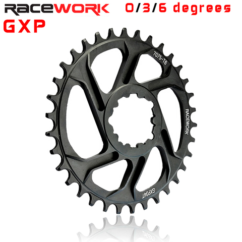 Велосипедная Шестерня RACEWOR KBicycle gear 30t 34t 36t 38t, запчасти для горных велосипедов GXP XX1 XO CNC platos de bicicleta biela chainring ► Фото 1/6