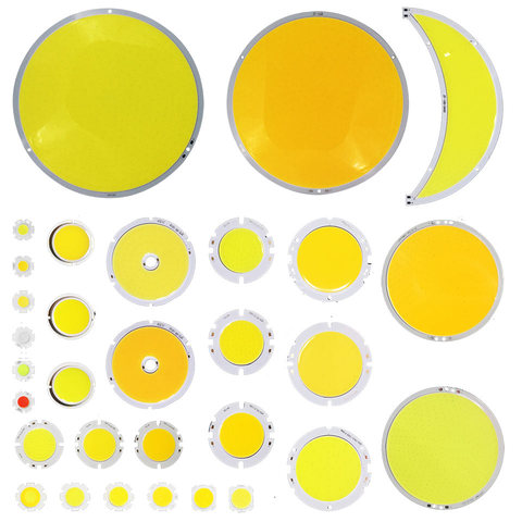 COOLEEON DC круглый светодиодный COB чип на плате 5 Вт 10 Вт 20 Вт 30 Вт 50 Вт 200 Вт круглый источник света теплый естественный холодный белый свет Светод... ► Фото 1/6