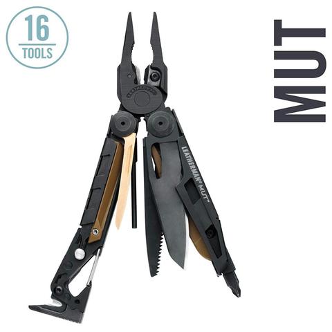 LEATHERMAN - MUT / EOD Мультитул с пожарным и EOD инструментами для технических специалистов, черный/серебристый с Молл-оболочкой ► Фото 1/6