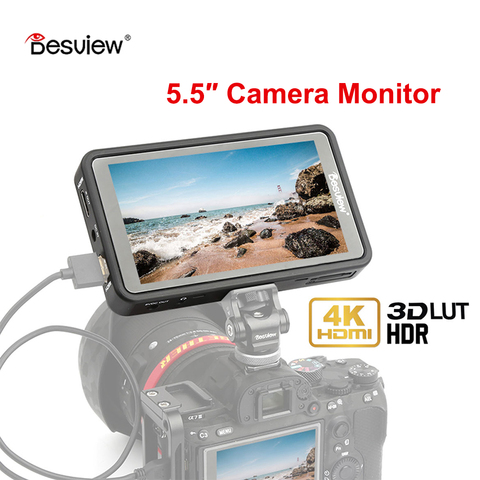 Besview Desview R5 4K монитор 5,5 дюймов на камеру DSLR сенсорный экран 3D LUT 1920x1080 видео 4K HDMI камера полевой монитор ► Фото 1/6