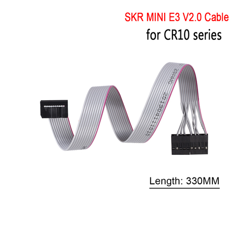 SKR MINI E3 V2.0 кабель 10 Pin 30 см LCD12864 интерфейсный кабель Запчасти для 3D-принтера MKS Prusa для оригинального CR10 CR10S Pro 12864LCD ► Фото 1/6