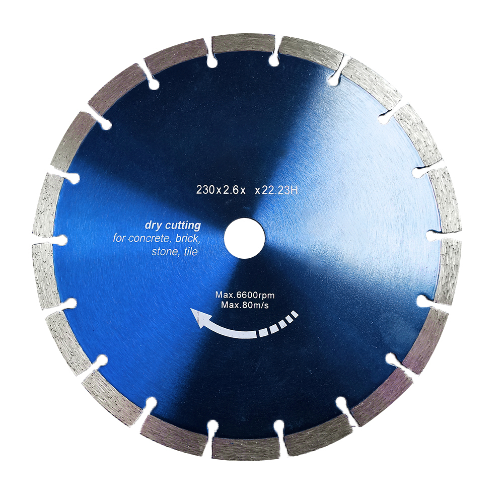 Диск для алмазной резки бетона, высота 12 мм, 1 * алмазный режущий диск для угловой шлифовальной машины, 230 ► Фото 1/5