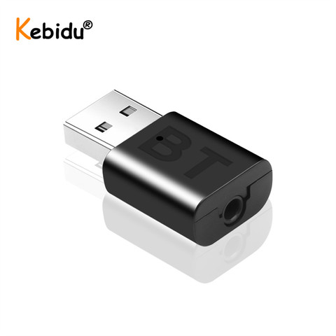 Kebidu Bluetooth 5,0 аудио приемник AUX RCA 3,5 мм 3,5 Jack USB музыка стерео Беспроводные адаптеры ключ для автомобиля ТВ ПК динамик ► Фото 1/6