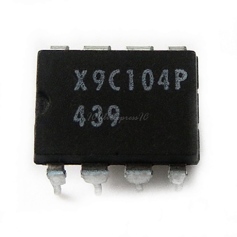 10 шт./лот X9C104P X9C104 DIP-8 в наличии ► Фото 1/1