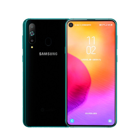 Смартфон Samsung Galaxy A8s Android 8 Гб 128 ГБ 6,4 дюймов Восьмиядерный Snapdragon 710 задняя камера 24 МП 3400 мАч NFC сотовый телефон ► Фото 1/6