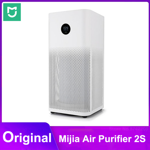 Очиститель воздуха XIAOMI Air Purifier 2S, стерилизатор, удаление формальдегида, умный бытовой Hepa-фильтр, управление через приложение ► Фото 1/5