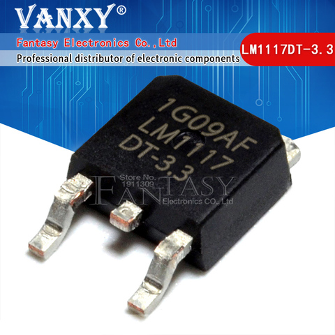 10pcs LM1117DT-3.3 TO252 LM1117-3.3 LM1117DT TO-252 L1117-33 ► Фото 1/2