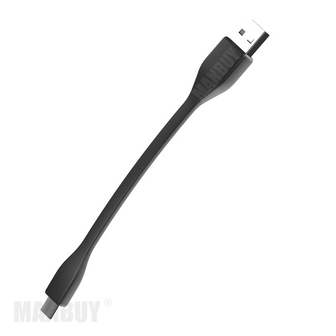 NITECORE UStand USB к Micro-USB Гибкая подставка зарядный кабель для TUP TIP THUMB TINI MH Series Flashlight F4 T360 HC65 налобный фонарь ► Фото 1/6