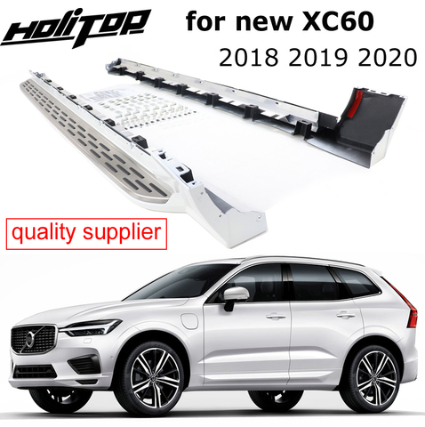 Беговая доска боковая Шаговая панель nerf для Volvo XC60 2022, восемь цветов на выбор, поставляется надежным крупным заводом ► Фото 1/6