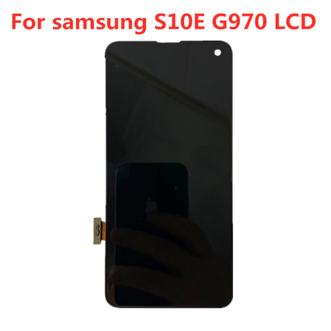 Оригинальный AMOLED экран с черными точками для Samsung Galaxy S10E G970U G970F G970A G970V ЖК-дисплей сенсорный экран в сборе ► Фото 1/5
