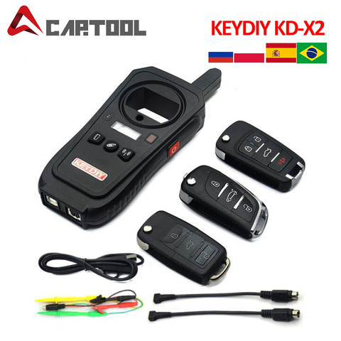 Горячая Распродажа OBD2 автомобильный диагностический инструмент KEYDIY KD-X2 ключ для гаражной двери пульт kd x2 Generater/Chip Reader/частота ► Фото 1/6