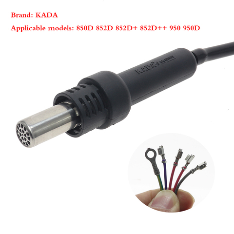 KADA 850D 852D 852D + 850D 950, пистолет для горячего воздуха, станция для распайки, ручка для горячего воздуха ► Фото 1/4