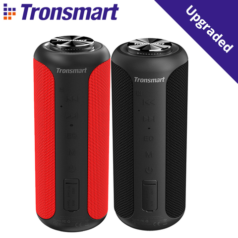 Переносная Колонка Tronsmart T6 Plus, улучшенная версия, Bluetooth 5,0, мощность до 40 Вт, объемный звук 360 °, водонепроницаемость IPX6, NF ► Фото 1/6