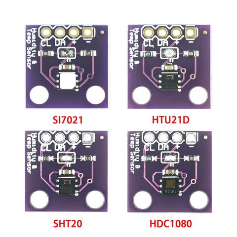 HDC1080 модуль низкой мощности, GY-213V-HDC1080 высокой точности цифровой датчик влажности с датчиком температуры ► Фото 1/6