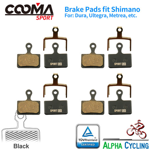 Велосипедные тормозные колодки для SHIMANO BR-R9170 Ultegra R8070, RS805, RS505, RS405, BR-RS305 и BR-U5000 дисковый тормоз, 4 пары ► Фото 1/3