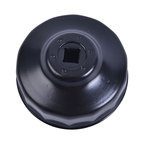 Новинка черная сталь 76 мм 14 канавки автомобильный масляный фильтр тип крышки ключ с приводом 3/8