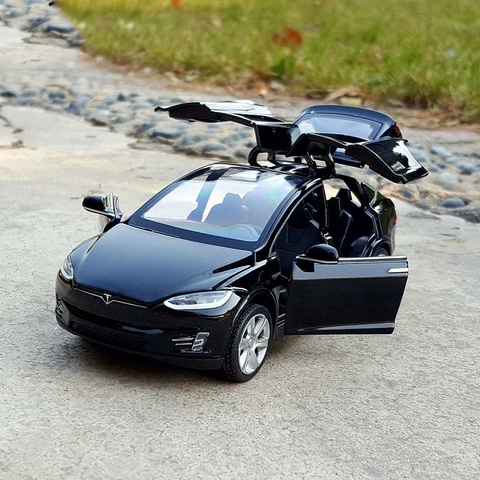 Бесплатная доставка New1:32 Tesla модель X MODEL3 сплав модель автомобиля Diecasts & Toy транспортные средства игрушечные машинки детские игрушки для дете... ► Фото 1/5