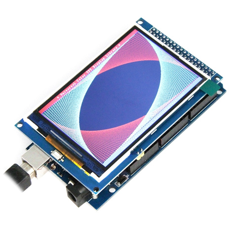 Бесплатная доставка! Модуль цветного ЖК-дисплея Ultra HD 320X480 3,5 дюйма TFT для платы Arduino MEGA 2560 R3 ► Фото 1/6