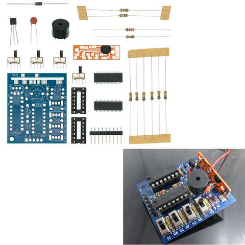 16 музыкальных звуковых боксов, 16 плат, 16-тоновый электронный модуль, набор «сделай сам», детали, компоненты, паяльная практика, Обучающие наборы для Arduino ► Фото 1/6