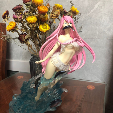 1/6 Darling in the FranXX Zero Two Naked Коллекция фигурка приносить одежду может сбросить из чистой смолы GK модель игрушки ► Фото 1/6