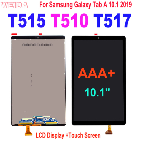 100% протестированный ЖК-дисплей для Samsung Galaxy Tab A 10,1 2022 T510 T515 T517 SM-T515 SM-T510 ЖК-дисплей сенсорный экран дигитайзер сборка ► Фото 1/6