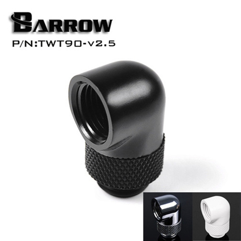 Barrow TWT90-v2.5, резьба G1/4 '', поворотные фитинги на 90 градусов, сезонные горячие продажи, один из самых практичных фитингов для охлаждения воды ► Фото 1/6