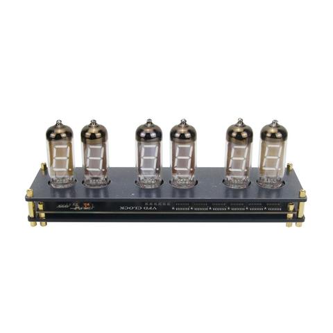 Часы TZT IV11 VFD, флуоресцентные часы Nixie Tube, 6 цветов, дисплей светильник кой, отображением времени, даты, температуры ► Фото 1/6