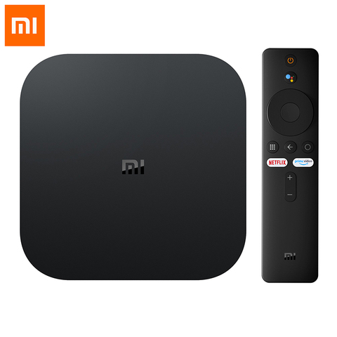 Глобальная версия Xiaomi Mi TV Box S Android 8,1 4K HDR 2G 8G, Wi-Fi, BT4.2 Google Cast Netflix Смарт ТВ ящик медиа плеер ► Фото 1/6