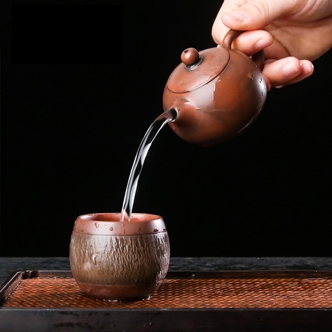 Мини ручной работы Nixing Pottery XiShi чайные горшки для Kong Fu Tea Beauties чайник ручной работы 100cc-200cc не Yixing Zisha чайный горшок ► Фото 1/6