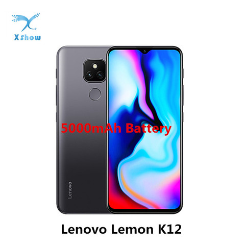 Оригинальный смартфон Lenovo Lemon K12, 4 ГБ, 64 ГБ, 6,5 дюйма, 20:9, большая батарея, 5000 мАч, Snapdragon 460, камера 48 МП, OTG Мобильный телефон ► Фото 1/6