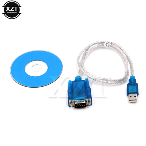 USB-кабель CH340 для RS232 см, USB-9-контактный адаптер, кабель DB9, USB-адаптер для ПК, аксессуары для ноутбуков, Windows 98 XP 7 8 ► Фото 1/4