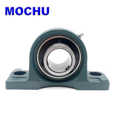 UCP207 UCP207-20 UCP207-21 UCP207-22 UC207 P207, чугунный подвесной блок, корпус, шарикоподшипник ► Фото 1/6