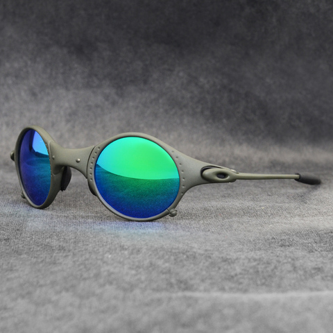 Поляризованные велосипедные очки в оправе из сплава с защитой UV400 ► Фото 1/6