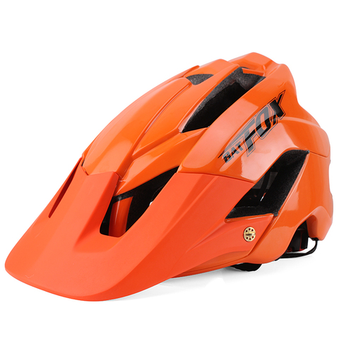 BATFOX велосипедный шлем для мужчин и женщин, мужской велосипедный шлем MTB, горный, дорожный светоотражающий велосипедный шлем для велоспорта ► Фото 1/6