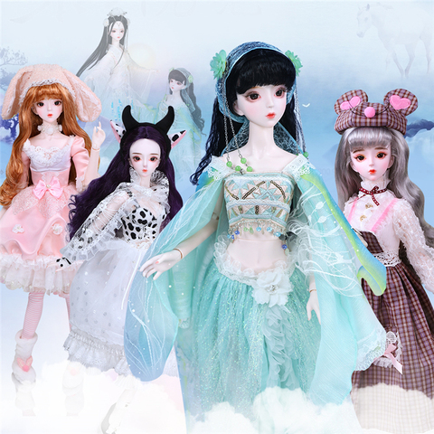 DBS волшебное сказочное 1/3 BJD 60 см шарнирное тело куклы SD игрушки включая одеждой для волос; Костюм в китайском стиле ► Фото 1/6