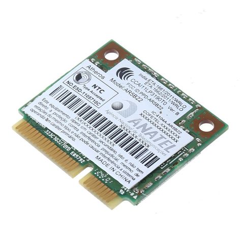 AR9462 AR5B22 WB222 Half Mini PCIe 300 Мбит/с Bluetooth4.0 WLAN Wi-Fi беспроводная карта ► Фото 1/6