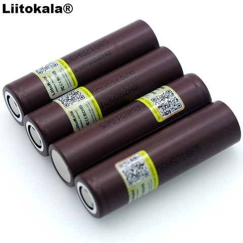 Литий-ионная батарея Liitokala 18650 HG2, 3000 мАч, 3,6 В, непрерывная разгрузка 20 А, выделенная электронная батарея, 2022 ► Фото 1/2