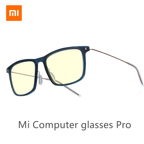 Компьютерные очки Xiaomi Mijia TS Pro, защита от синего излучения, УФ, усталости, защита для глаз, стекло Mi Home TS ► Фото 1/6