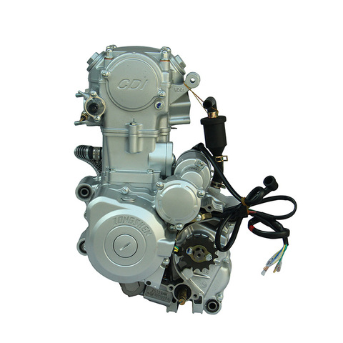 Двигатель ZONGSHEN CB250 250 куб. См с водяным охлаждением ATV, электрический старт, ручная муфта 4, передняя + 1 задняя передача для ATV, картинга, багги ► Фото 1/5