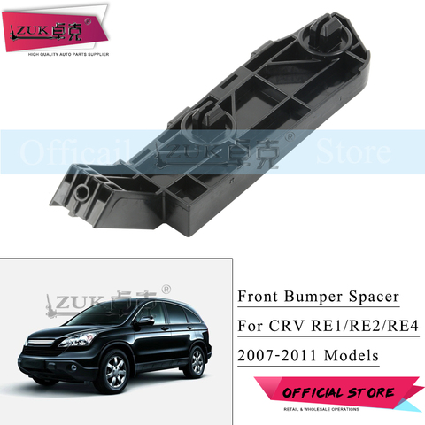 ZUK для HONDA CRV RE1, RE2, RE3, RE4, 2007, 2008, 2009, 2010, 2011, кронштейн переднего бампера, ОО #71198-SWA-003, 71193-SWA-003 ► Фото 1/6